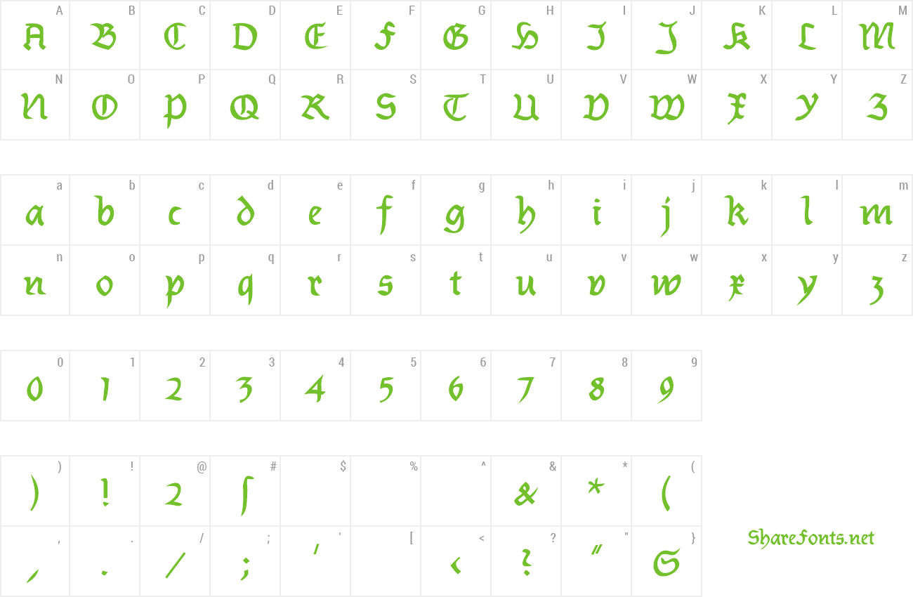 Font Burtinomatic-DemiBold preview